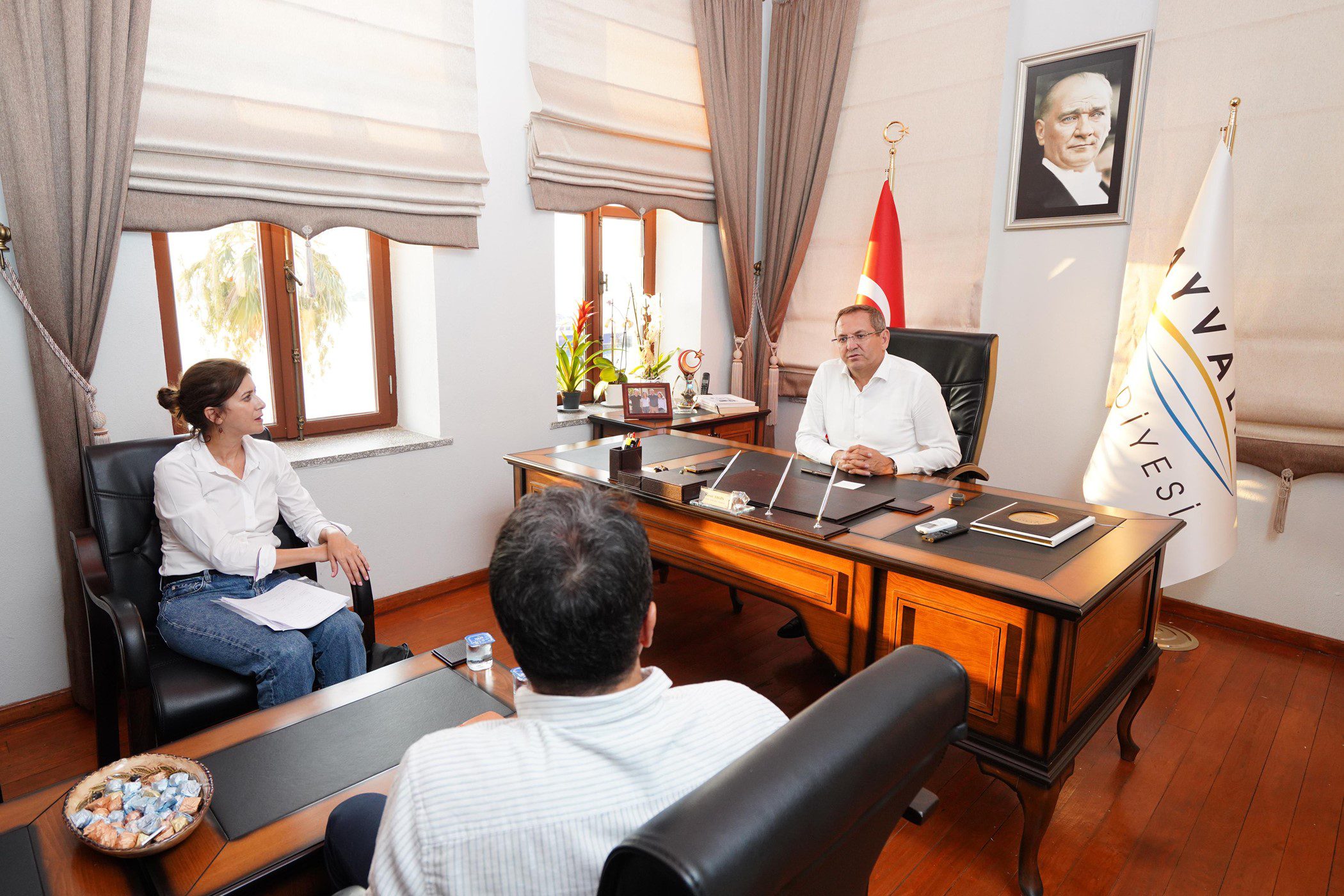 Kültür ve Turizm Bakanlığı Uzmanları, UNESCO Dünya Mirası ve Alan Yönetimi Süreçleri Hakkında Görüşmek Üzere Ayvalık’a geldi.