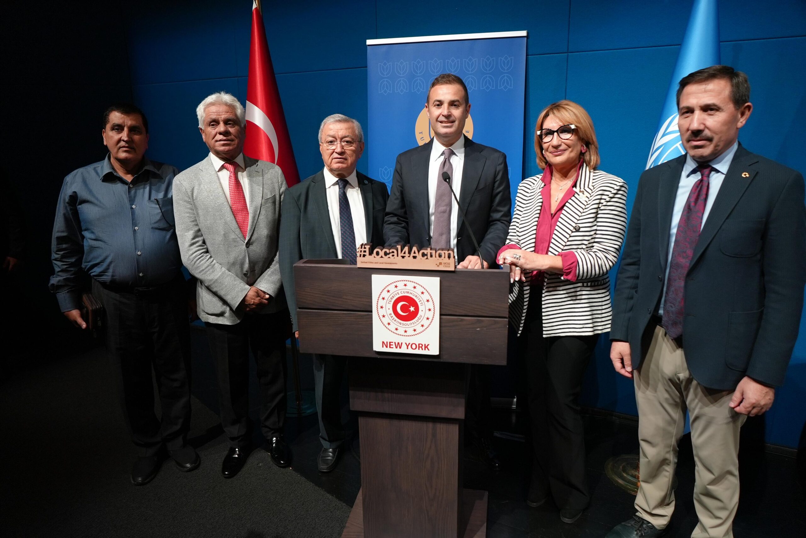 Başkan Ahmet Akın ABD de temaslarda bulundu