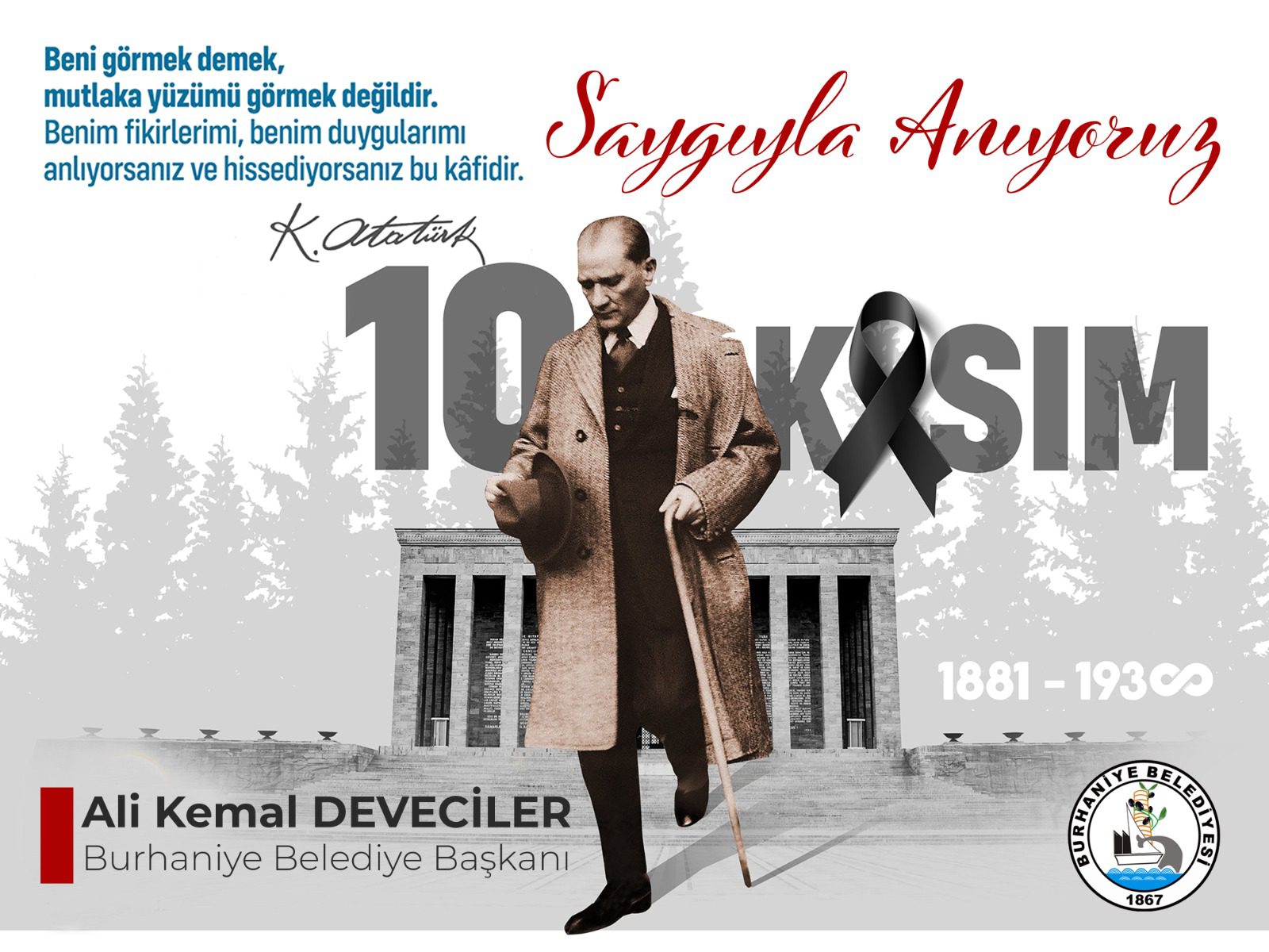 10 KASIM ATATÜRK’Ü ANMA GÜNÜ