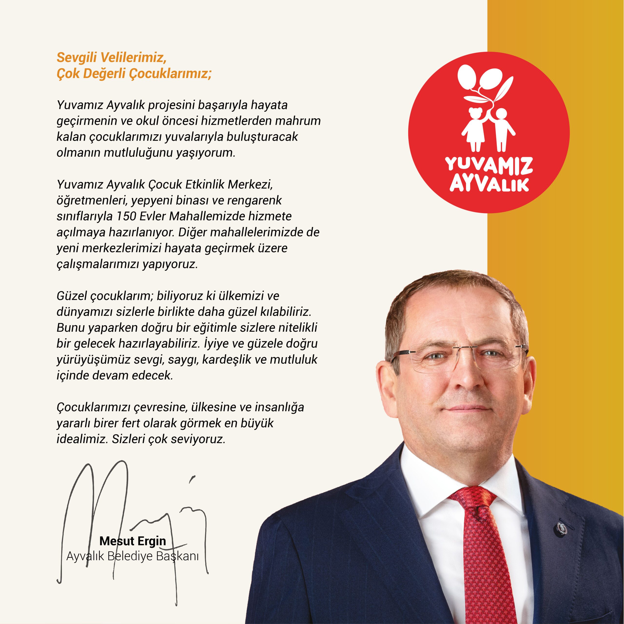 Başkan Mesut Ergin, “Kimse yolumuzdan döndüremez!”