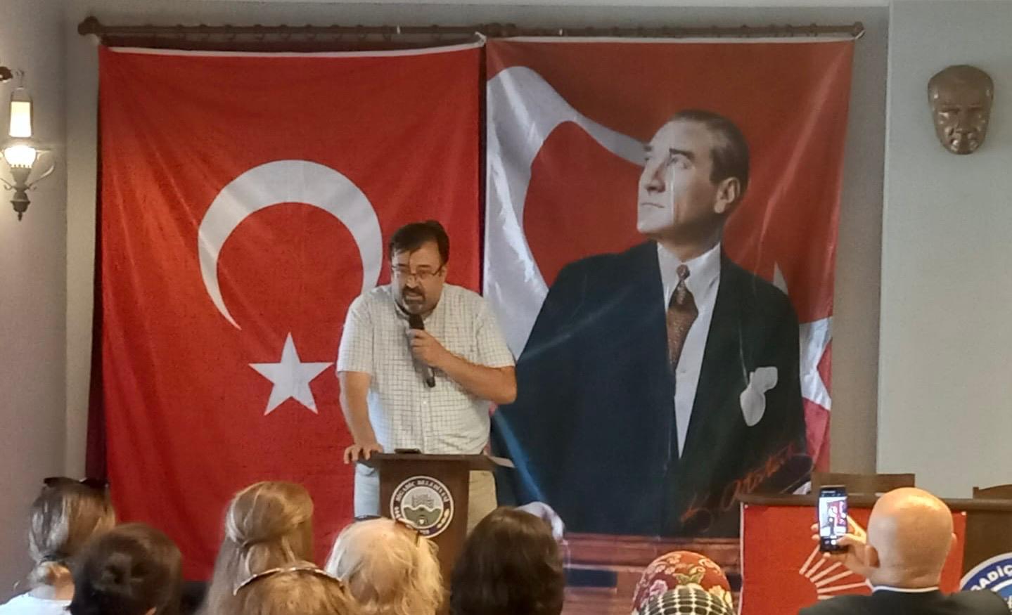 CHP Bigadiç İlçe Başkanı Türker Yılmaz’dan 10 Kasım Mesajı: