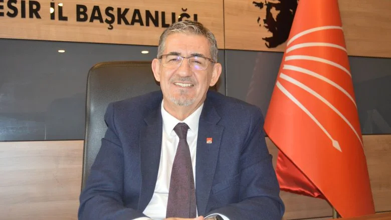 CHP BALIKESİR İL BAŞKANI ERDEN KÖYBAŞI’NDAN 2025 YILI KUTLAMA MESAJI