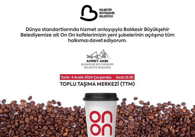 OnOn Kafe açılışları