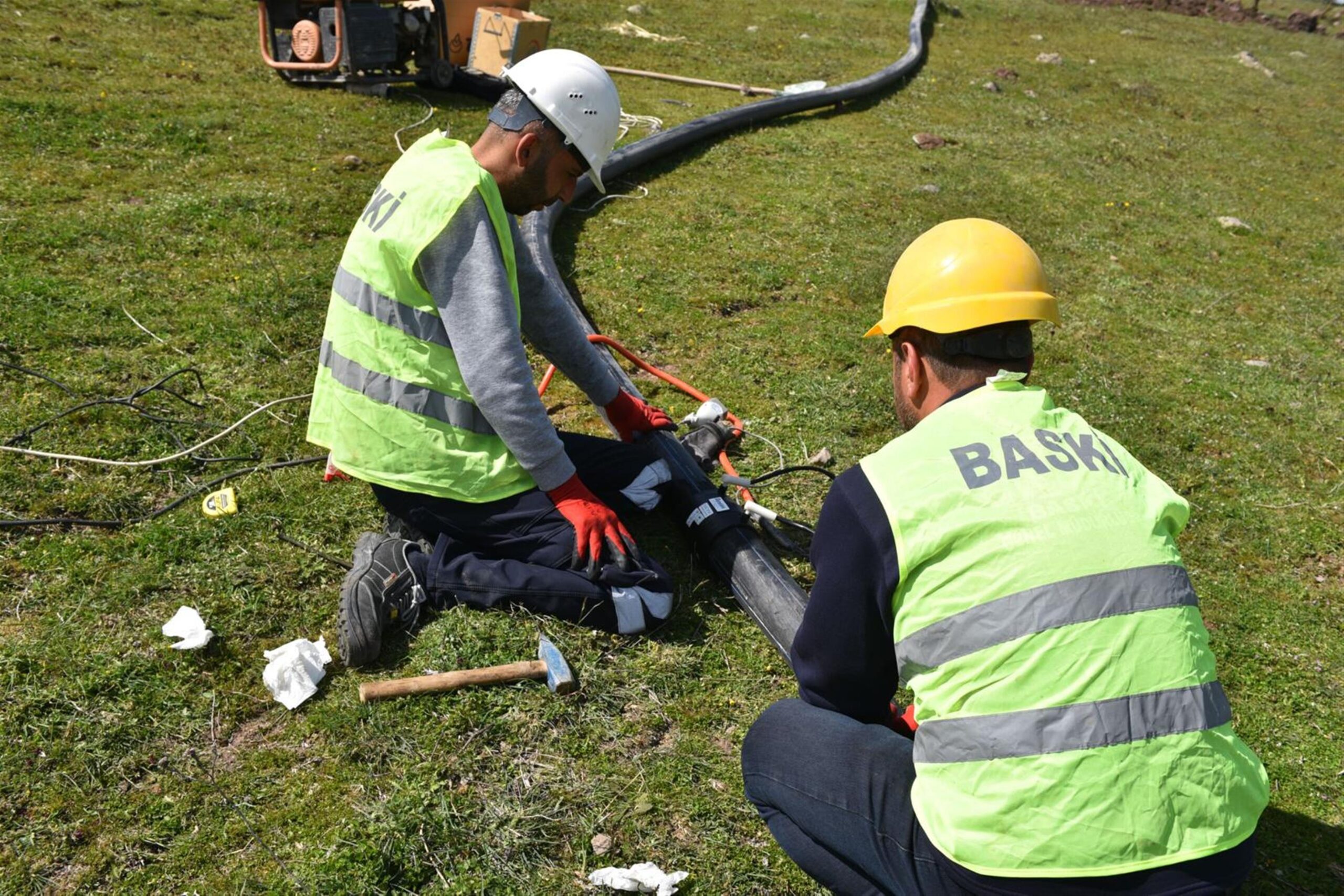 Başkan Akın öncülüğünde Beyköy de su ihtiyacı tarih oldu