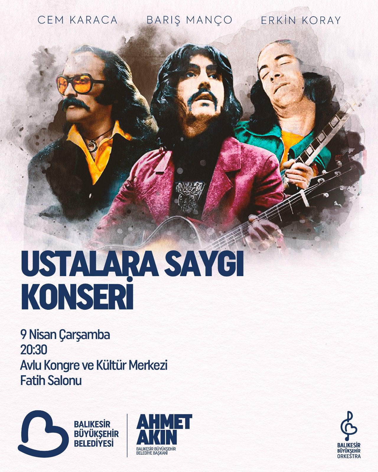 Büyükşehirden “Ustalara Saygı” konseri