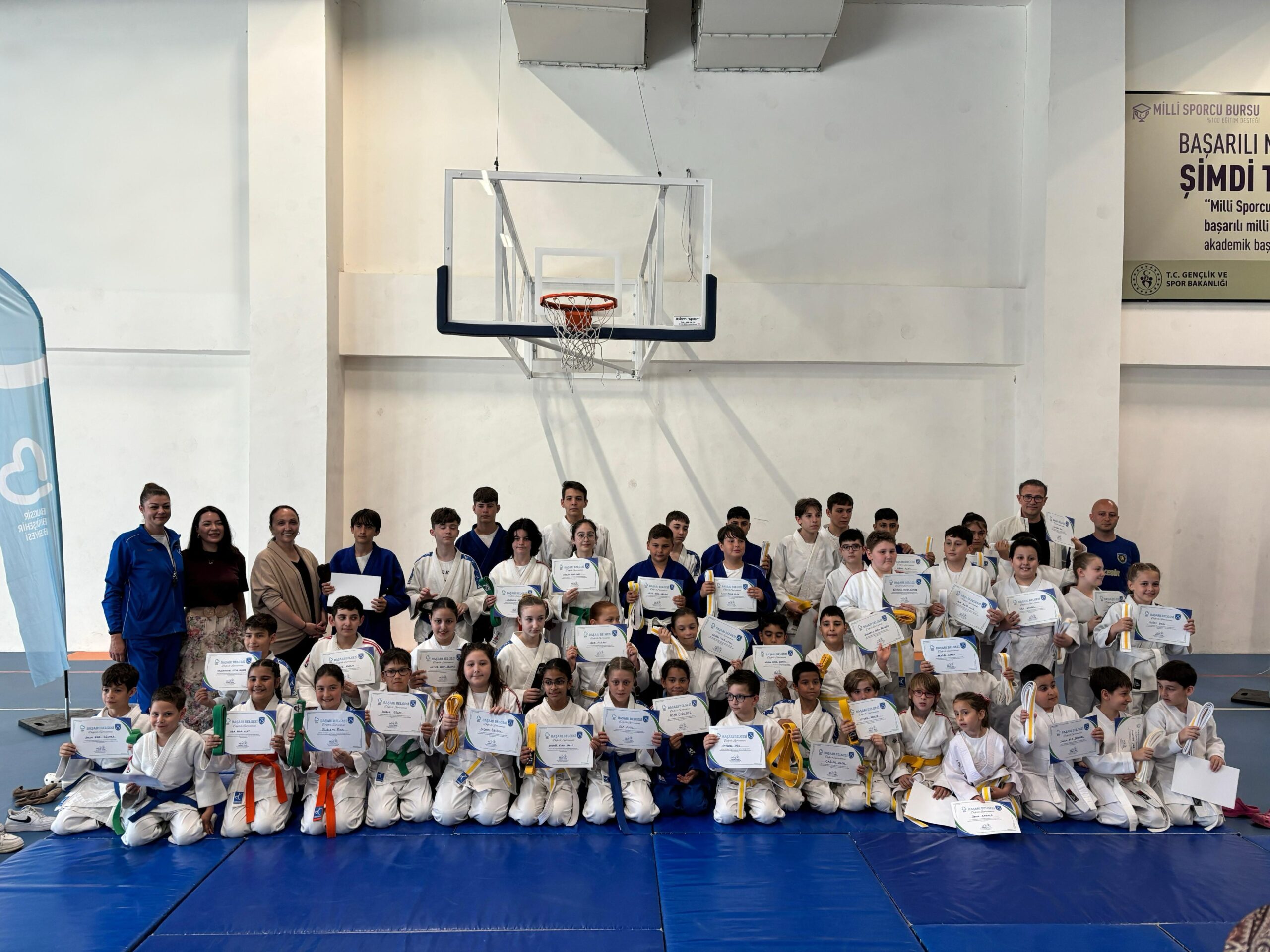 Büyükşehir in 49 sporcusu judo kuşak sınavını başarıyla geçti