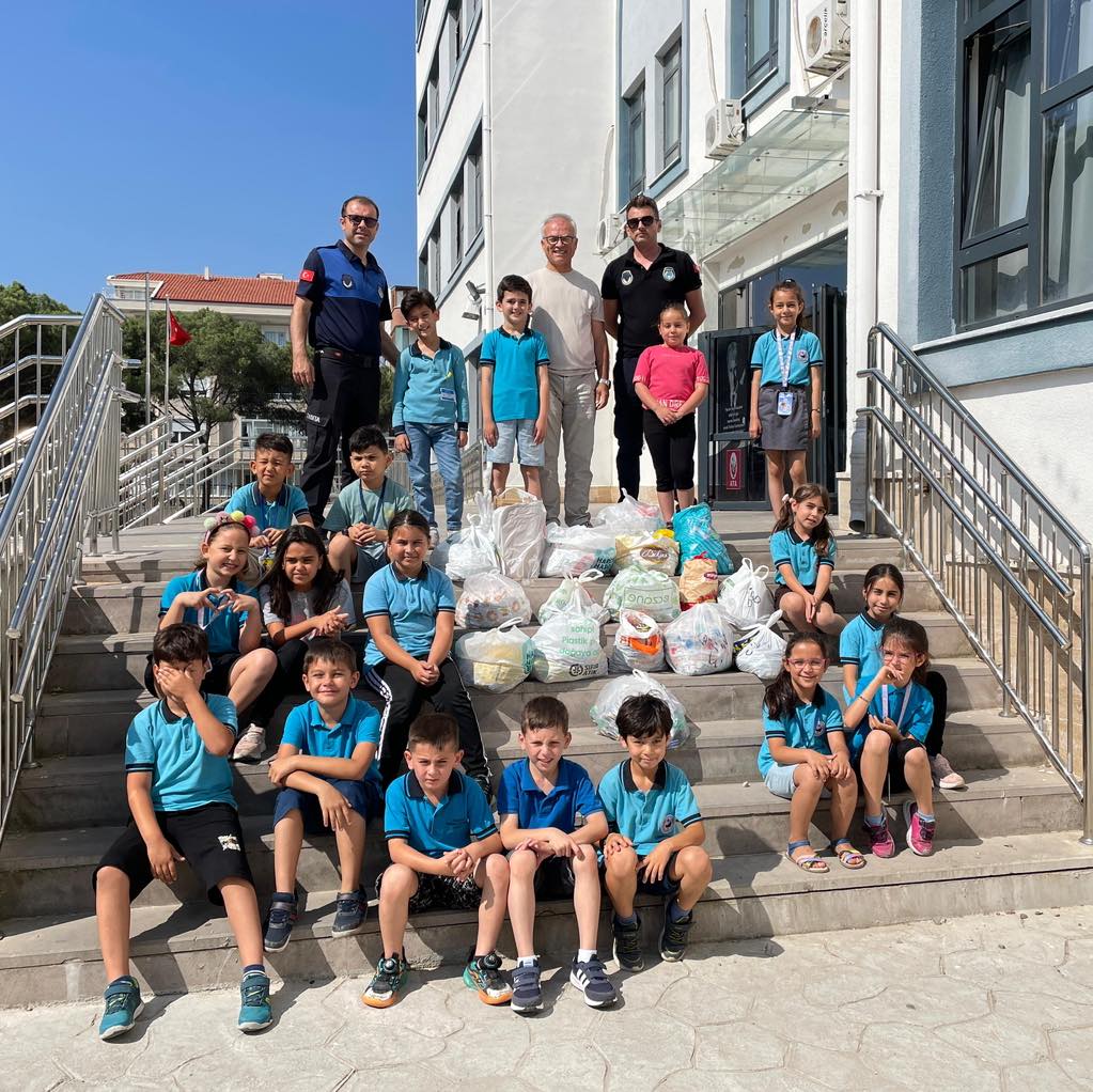 BURHANİYE’DE ATIK PİLLER DOĞAYA KAZANDIRILIYOR