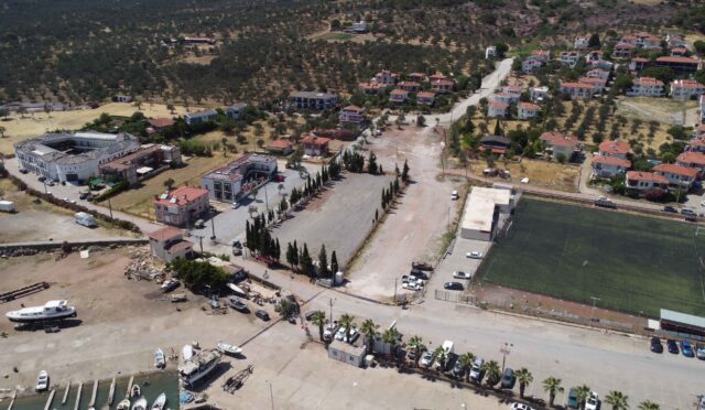 Cunda'ya yeni yol kazandırıldı (5)