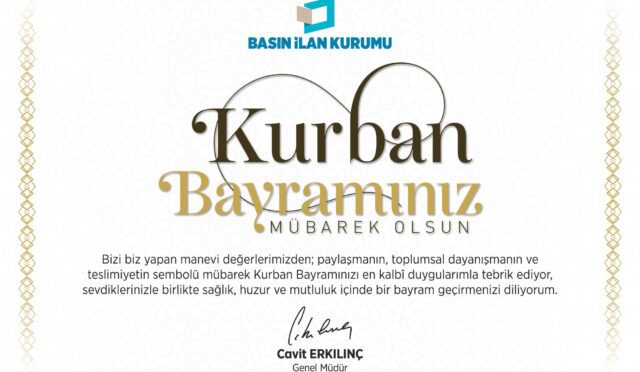 basın ilan kurumu bayram