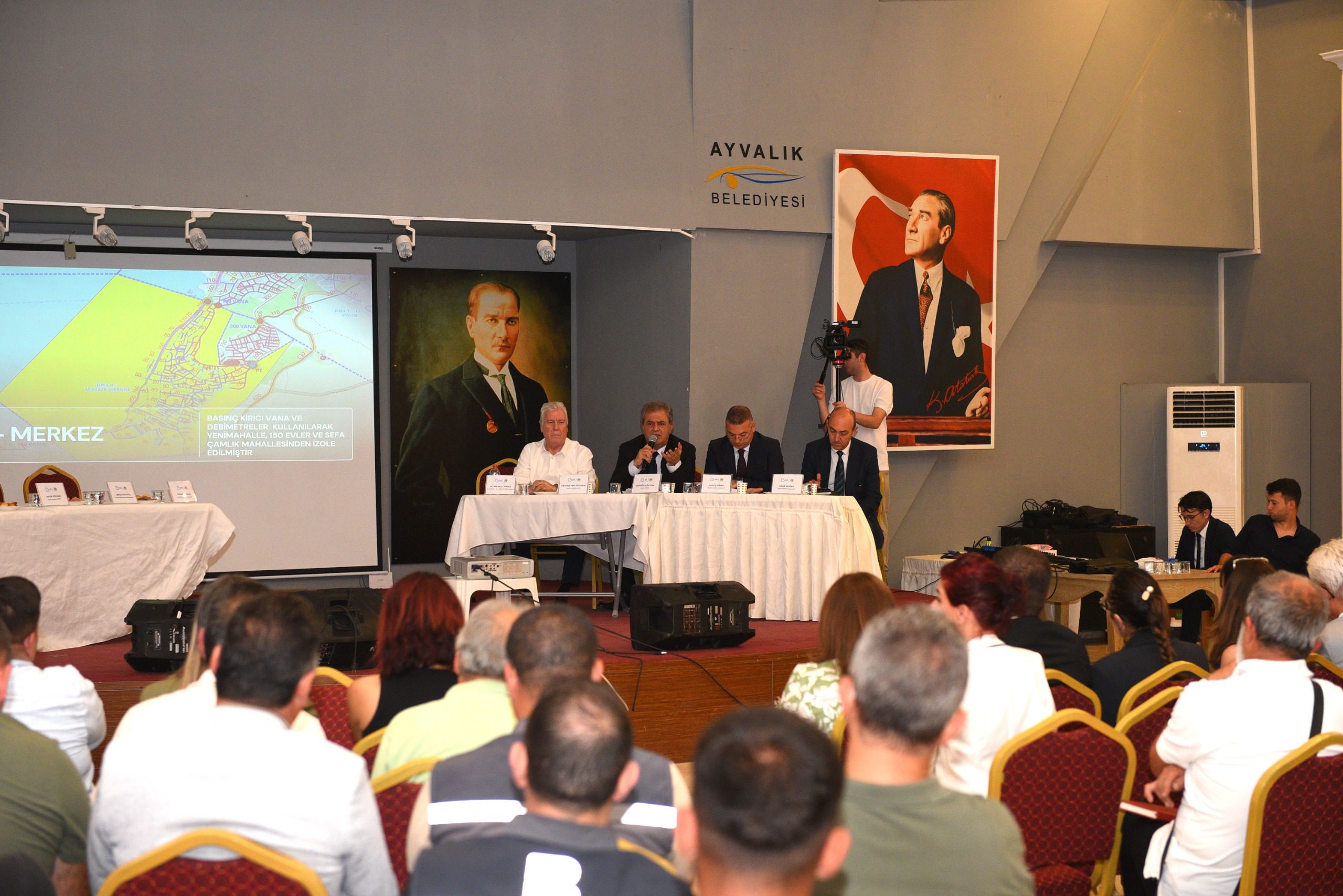 Başkan Akın dönüşümü başlattı BASKİ Ayvalık ta aralıksız çalışıyor