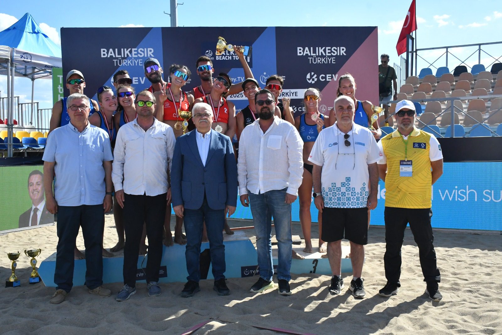 BVA Balkan Beach Tour un Şampiyonları Türkiye ve Yunanistan