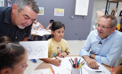 Ayvalık’ta Çocuklar Karikatür Atölyesi'ne büyük bir ilgi gösterdi (7)