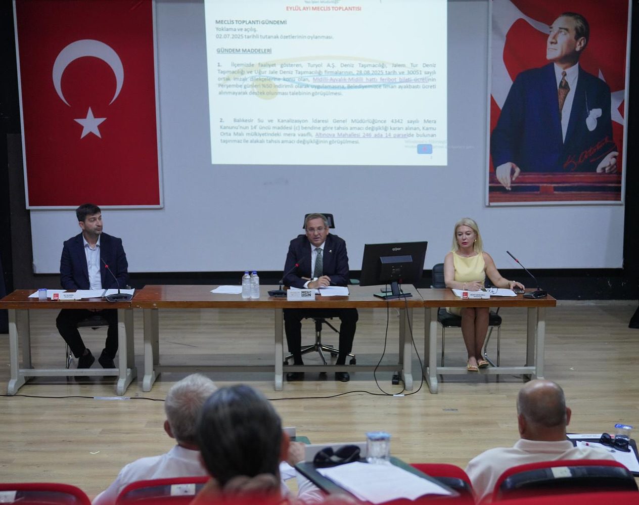 AYVALIK BELEDİYESİ EYLÜL AYI OLAĞAN MECLİS TOPLANTISI GERÇEKLEŞTİ