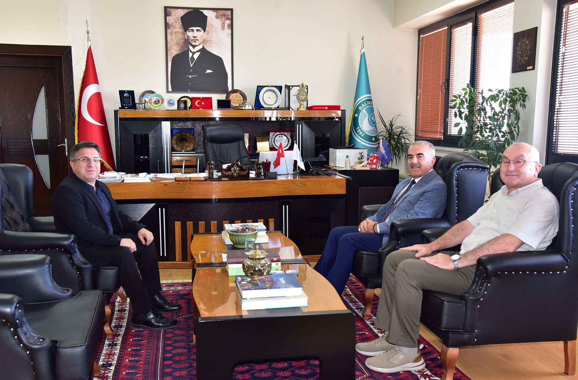 Balıkesir İl Milli Eğitim Müdürü Murat Demir’den Rektör Oğurlu’ya Ziyaret