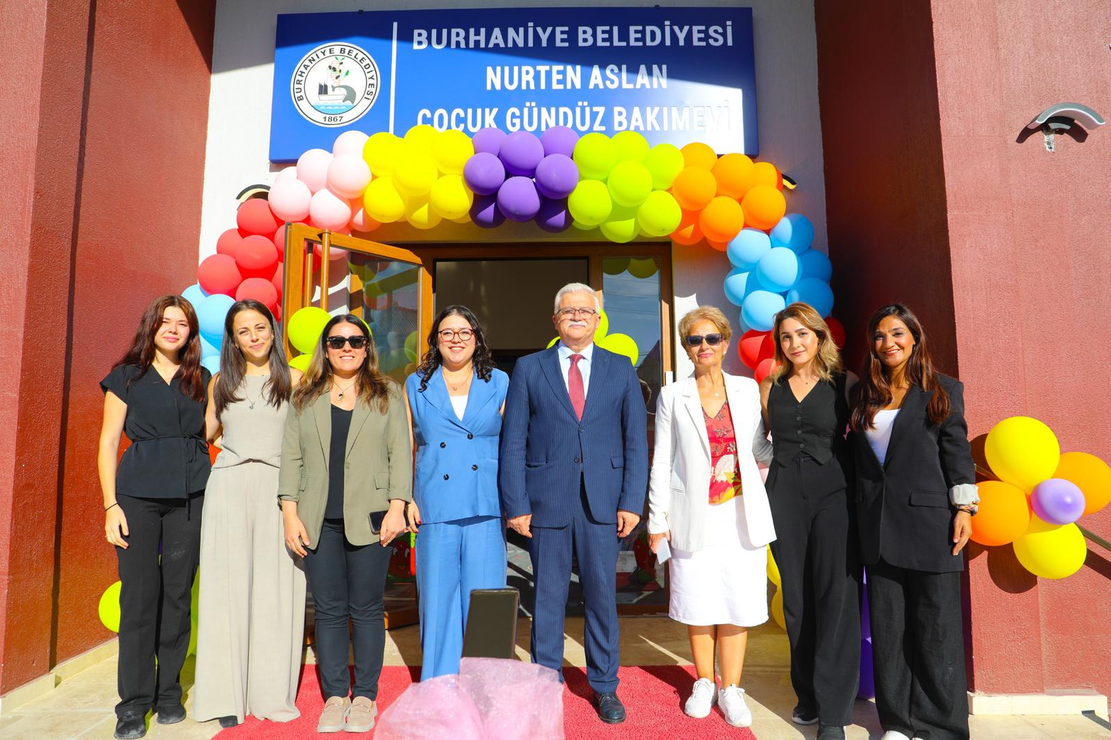 BURHANİYE BELEDİYESİ NURTEN ASLAN ÇOCUK GÜNDÜZ BAKIMEVİ AÇILDI