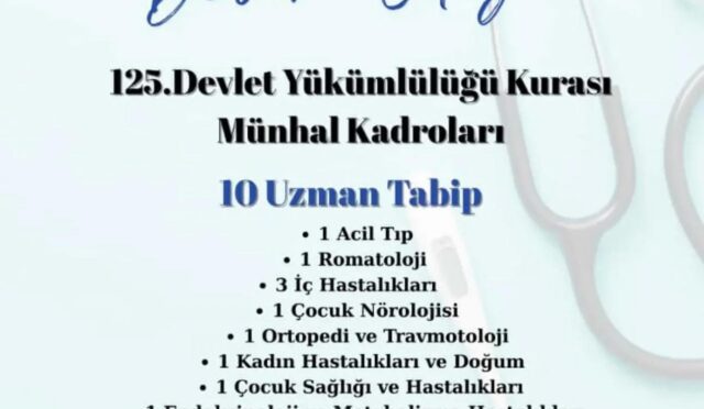 10 yeni doktor