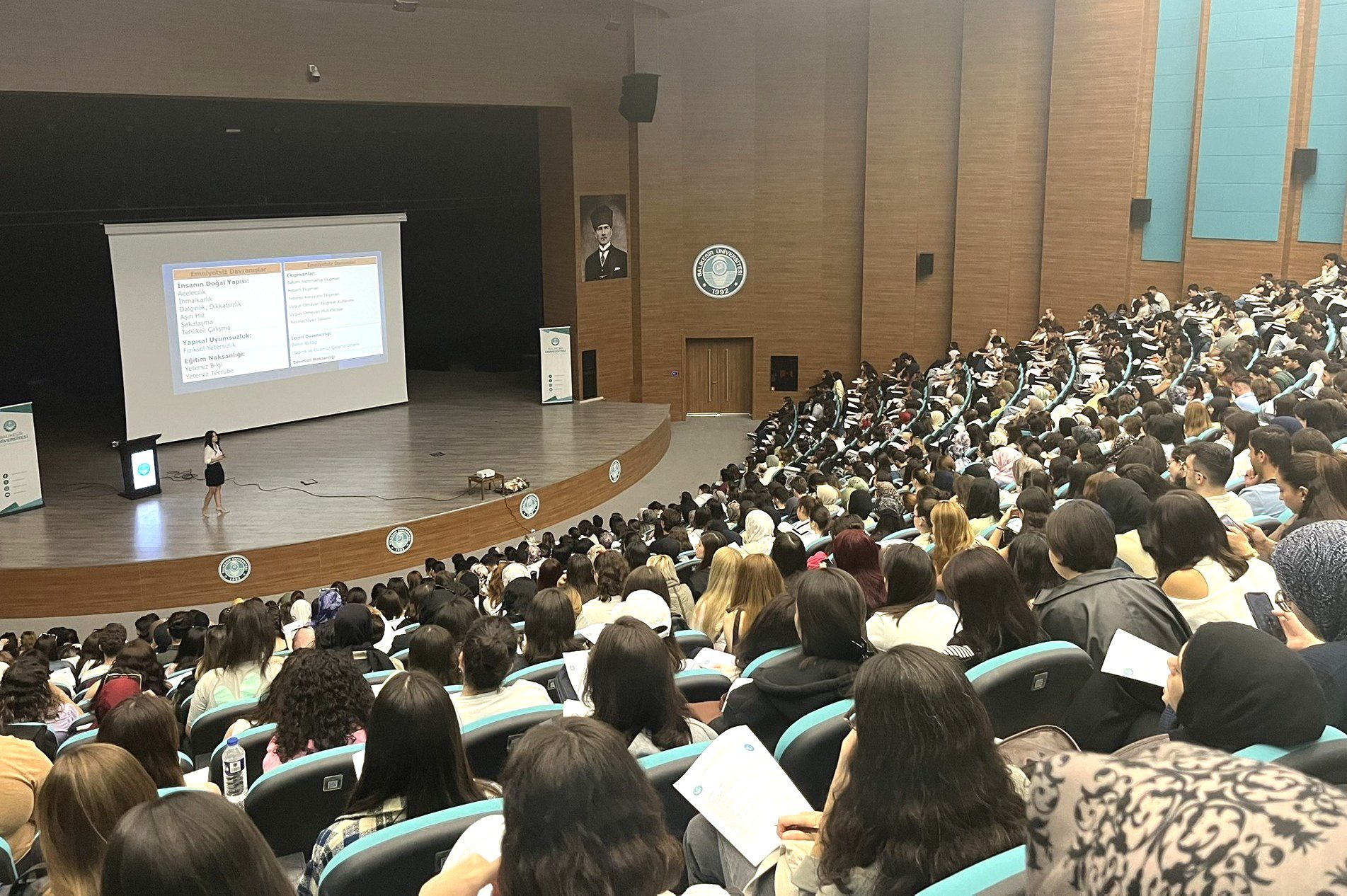 BAÜN, Geleceğin Sağlıkçılarını İş Sağlığı ve Güvenliği Konusunda Bilinçlendiriyor