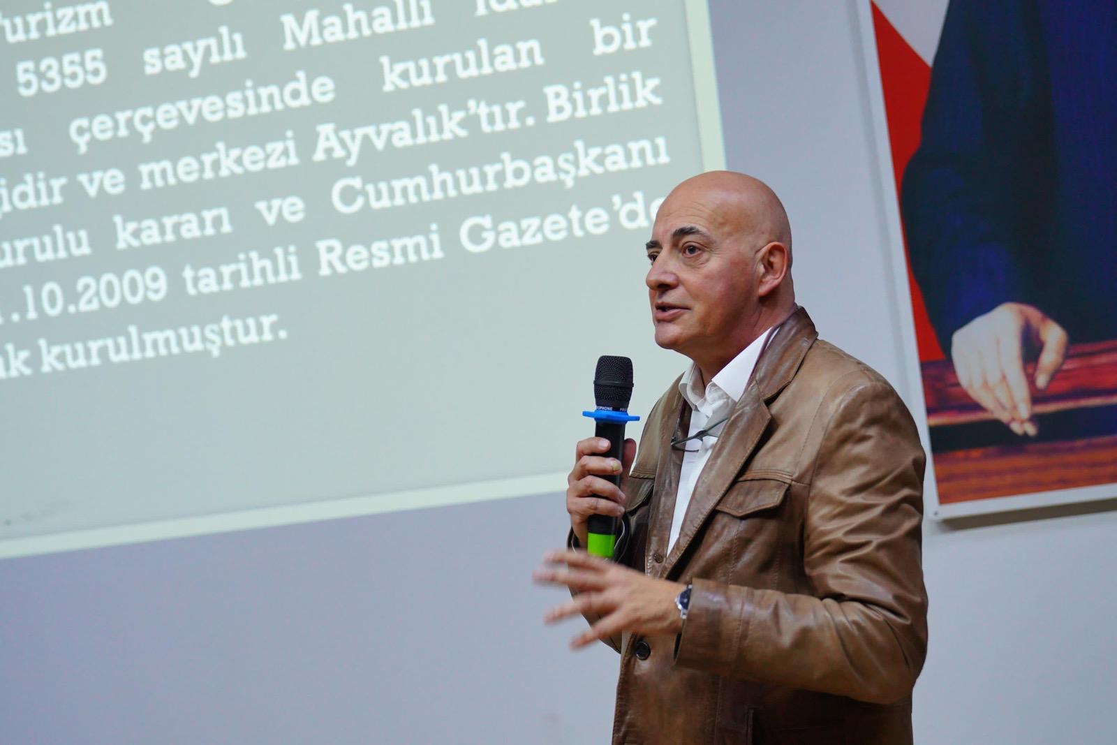 Özgültekin; “Ayvalık, Ege’nin ilk “Karbon Nötr” turizm destinasyonu olabilir.”