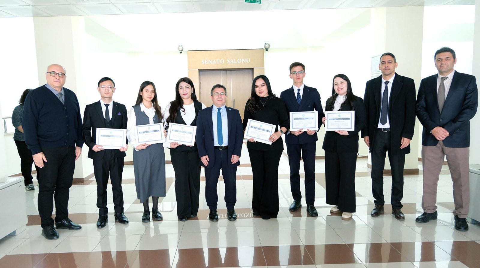BAÜN ile Karakalpak Devlet Üniversitesi Arasında Akademik Program, Sertifikayla Taçlandı