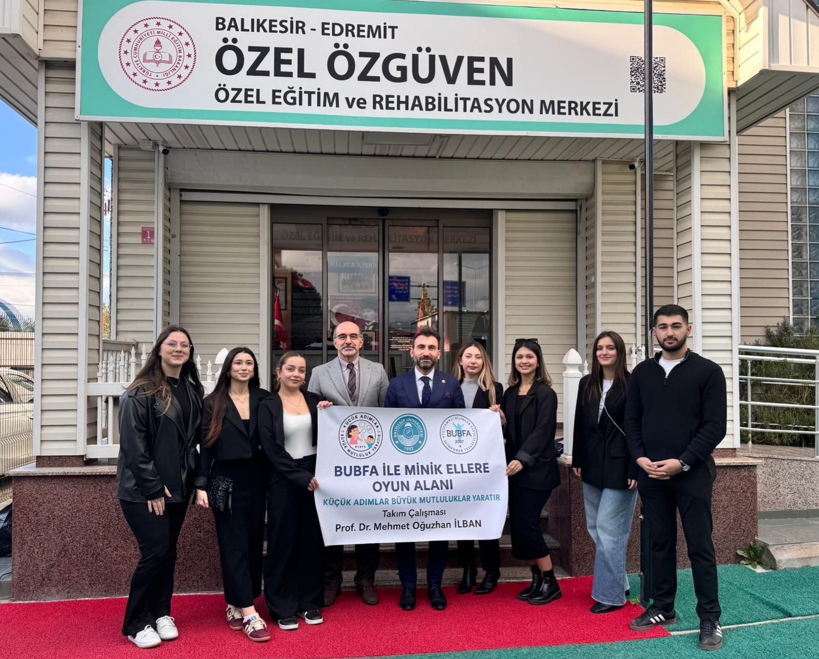 BAÜN BUBFA’dan Özel Çocuklara Oyun Alanı Desteği