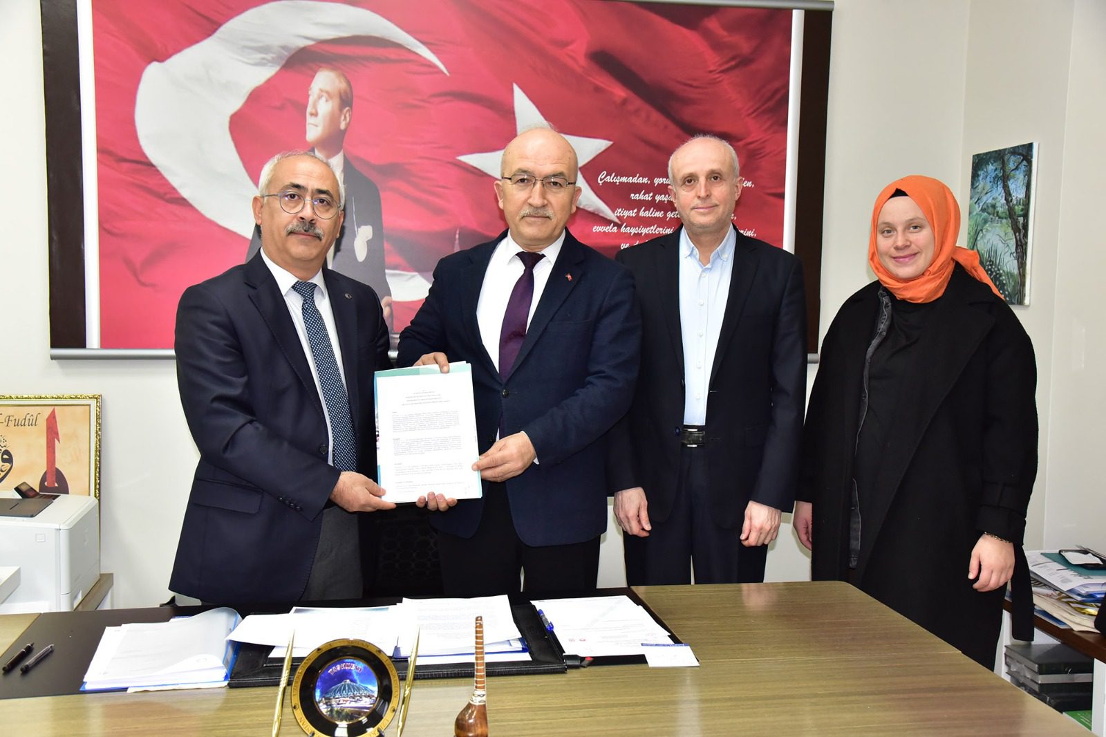 BAÜN ile Balıkesir İmam Hatip Ortaokulu Arasında İş Birliği Protokolü İmzalandı