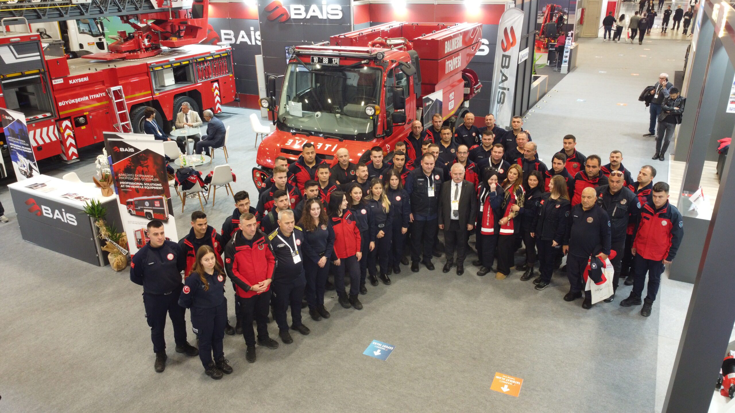 Balıkesir İtfaiyesi, NADMEX 2025’te göz doldurdu