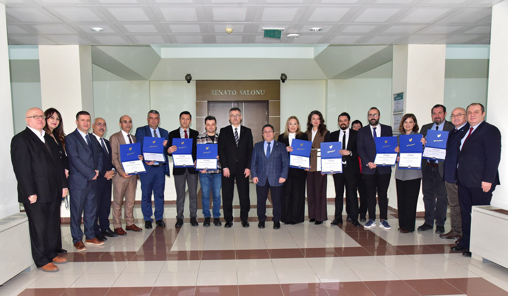 BAÜN’de MEDEK Akreditasyon Başarısı Belge Takdim Töreni ile Taçlandı