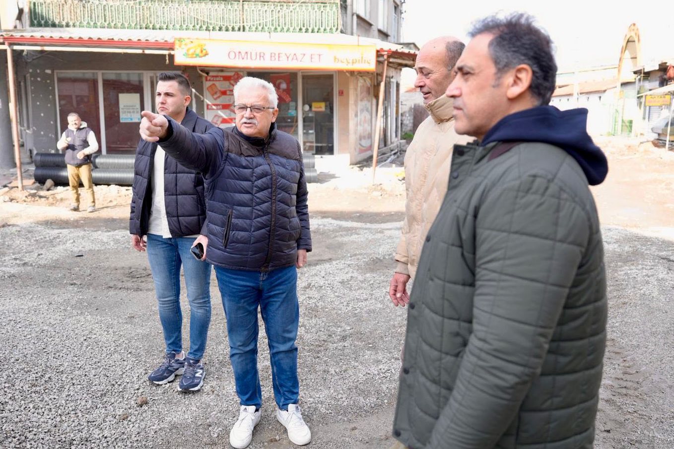 BAŞKAN DEVECİLER.YAPILAN PROJELERİ YERİNDE İNCELEDİ