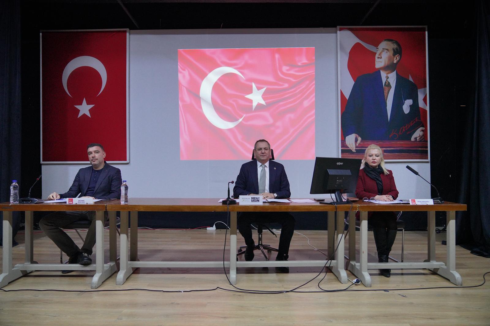 Ayvalık Belediye Meclisi Şubat Ayı Olağan Toplantısını Gerçekleştirdi