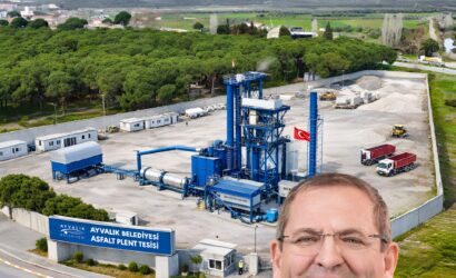 Ayvalık artık asfaltını kendi üretecek