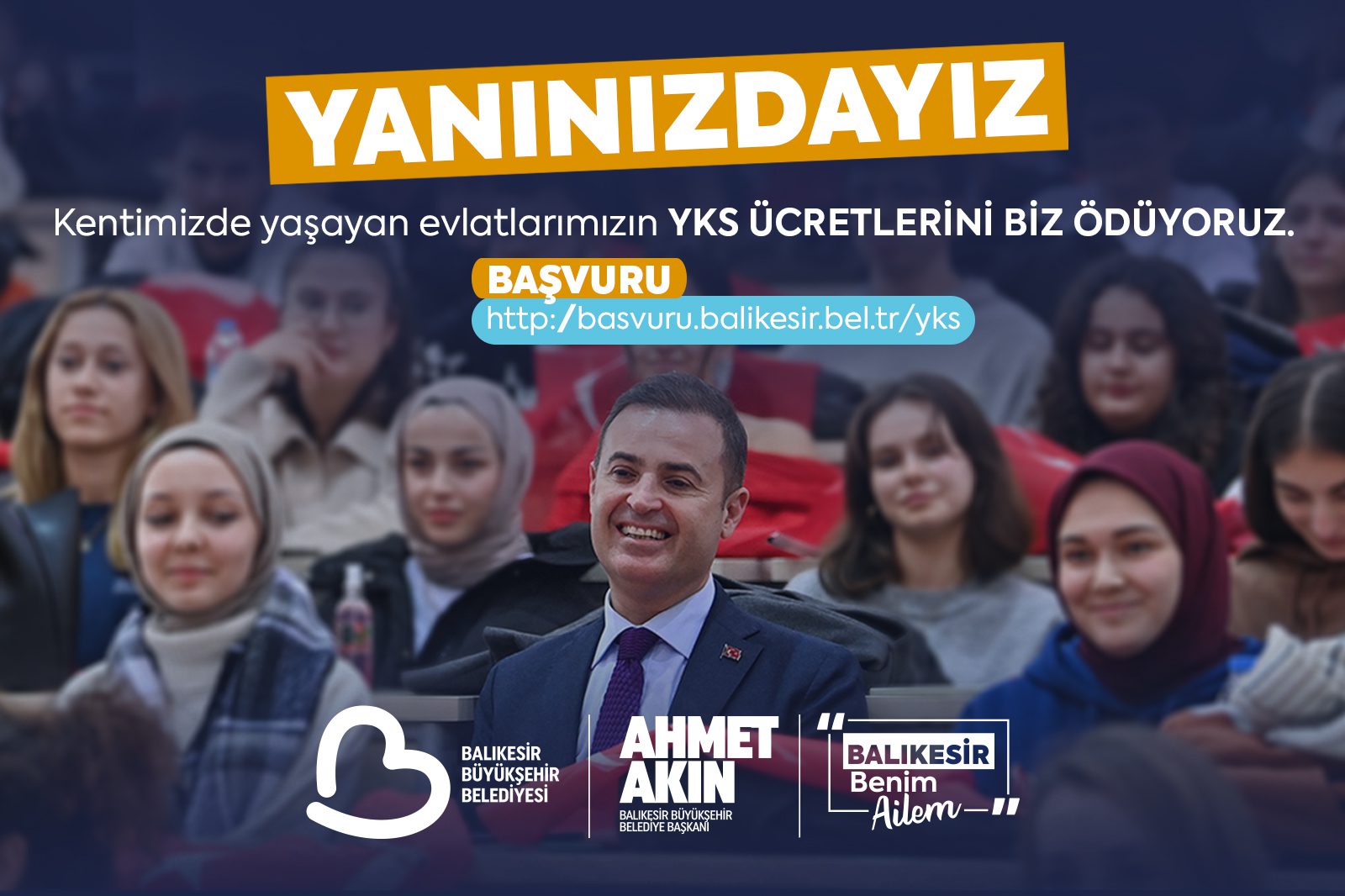 Gençlerin YKS ücretleri bu yıl da Büyükşehir den