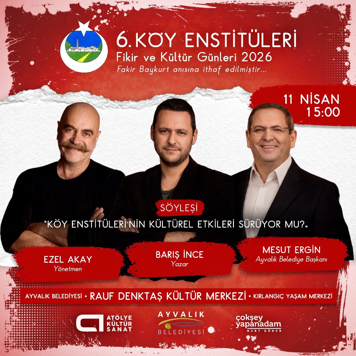 Ayvalık’ta Köy Enstitüleri Günleri 6. Kez Farkındalık Yaratacak…
