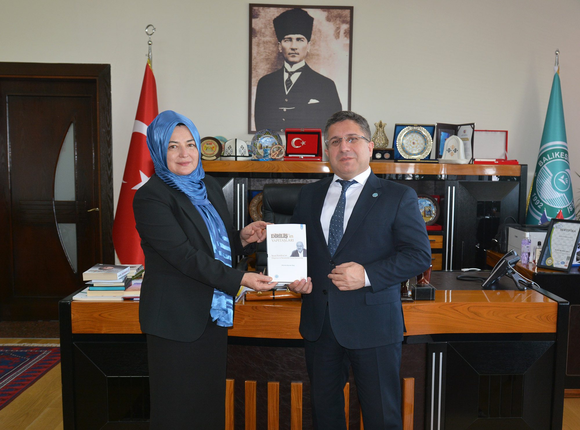 YÖK Genel Kurul Üyesi Prof. Dr. Munire Kevser Baş’tan BAÜN’e Ziyaret