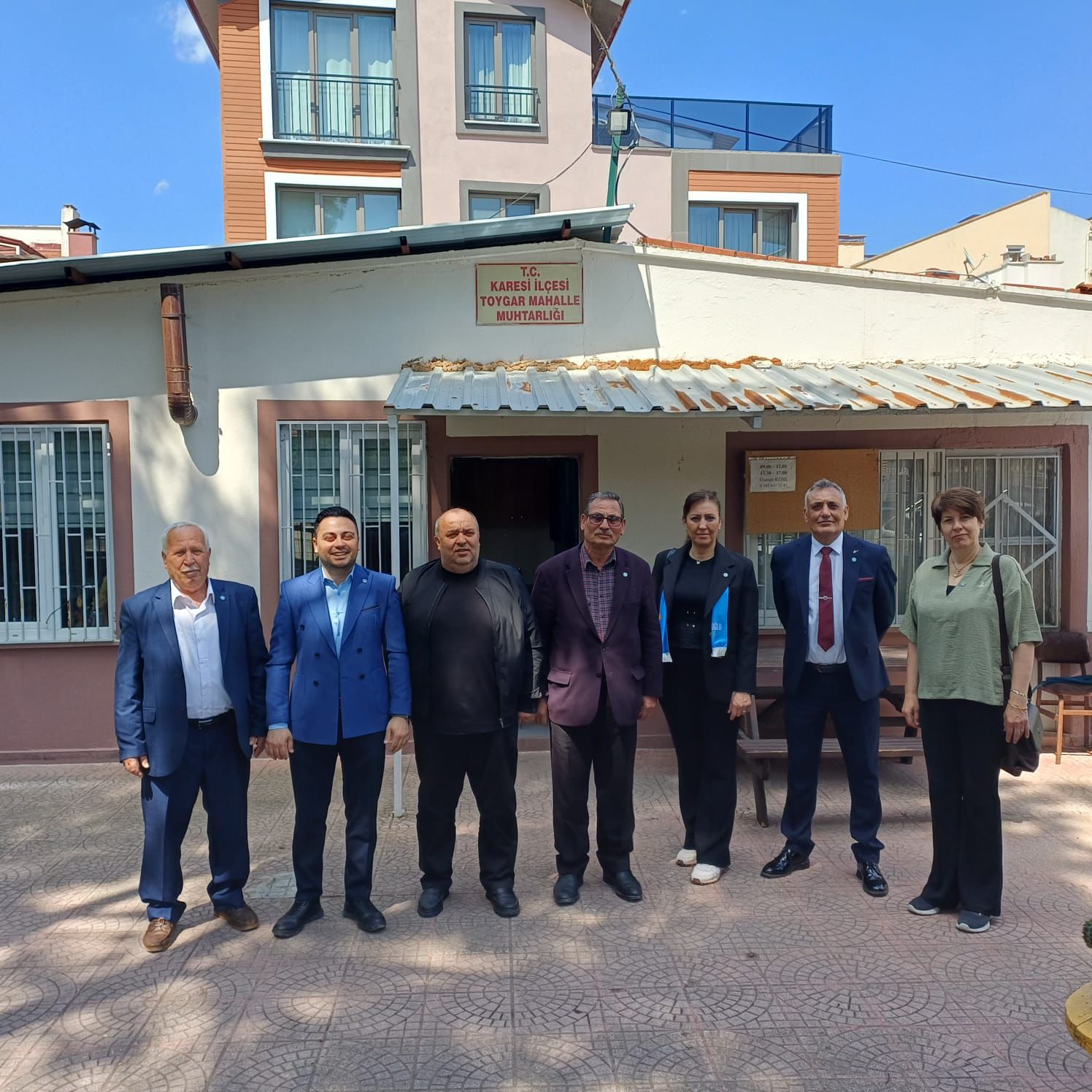 İYİ Partili Cahit Can Tekin’den Toygar Mahallesi’ne Ziyaret