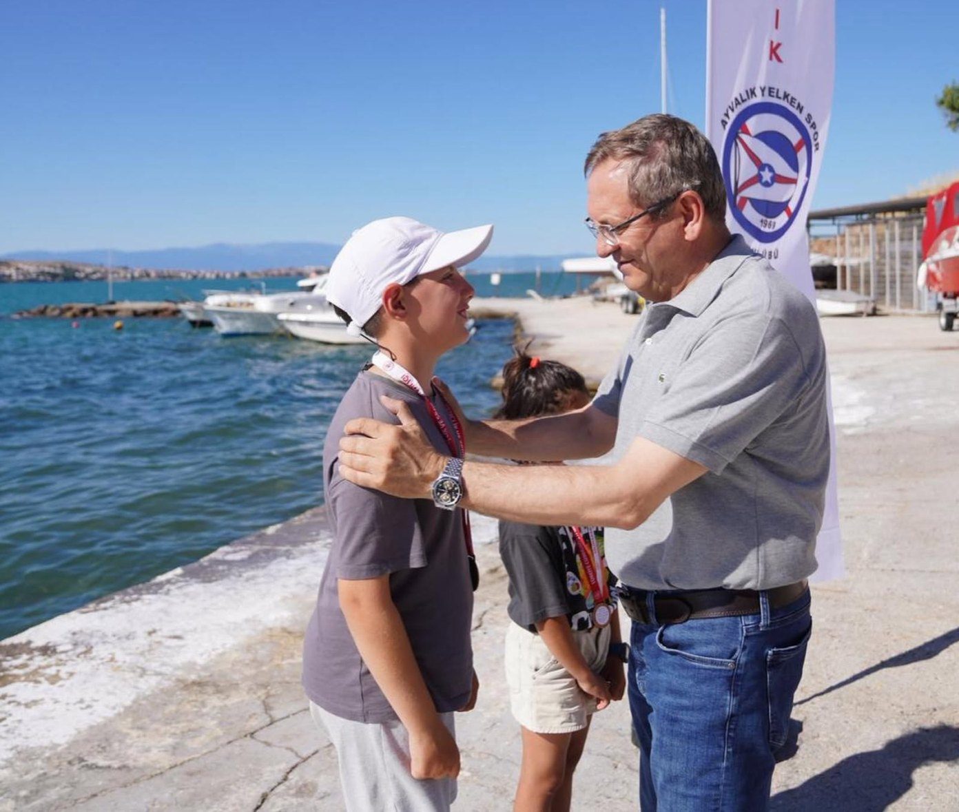 Başkan Mesut Ergin, Bölge Yelken Yarışları’nda Sporcuların Heyecanına Ortak Oldu