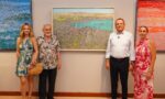AYVALIK’TA RESSAM DEVRİM ERBİL VE SANAT DÜNYASININ USTA İSİMLERİ BULUŞTU (13)