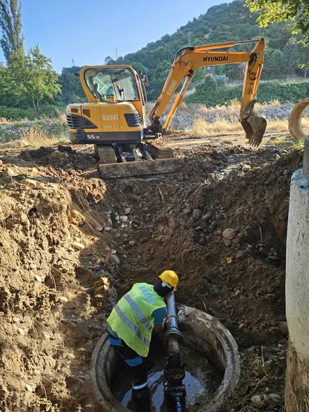 Başkan Akın’dan Gönen’de 40 Yıllık İçme Suyu Hattında Kapsamlı Bakım ve Onarım