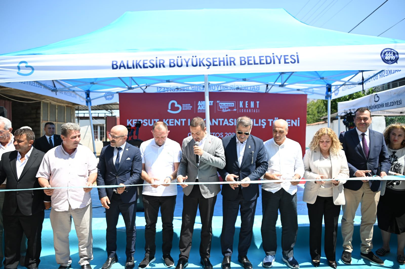 Büyükşehir’den Kepsut’a Kent Lokantası ve dev altyapı yatırımı