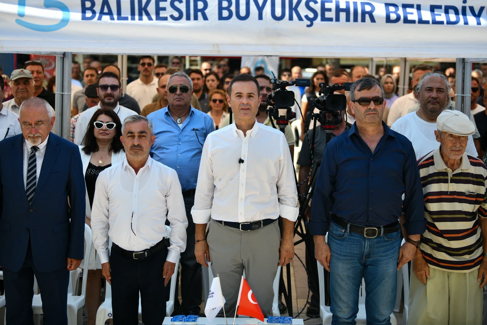 Büyükşehir’den Manyas’a dev altyapı ve üstyapı yatırımı